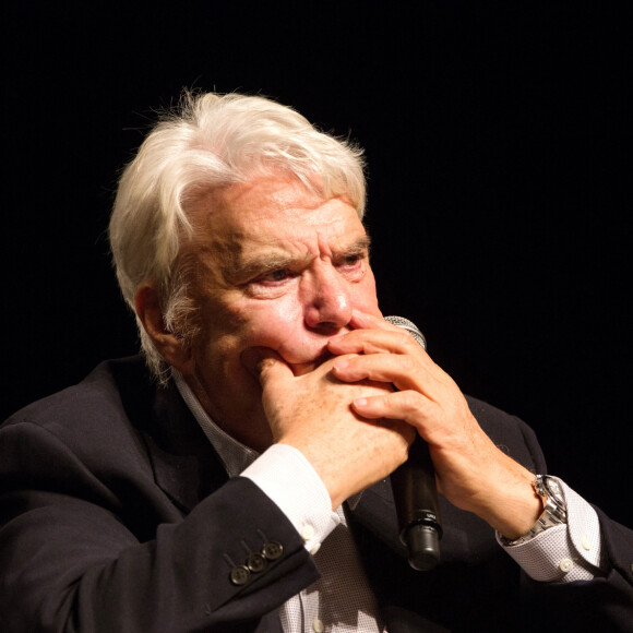 Bernard Tapie donne une conférence "Qui est le vrai Bernard Tapie" au Forum de Liège, Belgique, le 27 septembre 2018 © Alain Rolland/ImageBuzz/Bestimage
