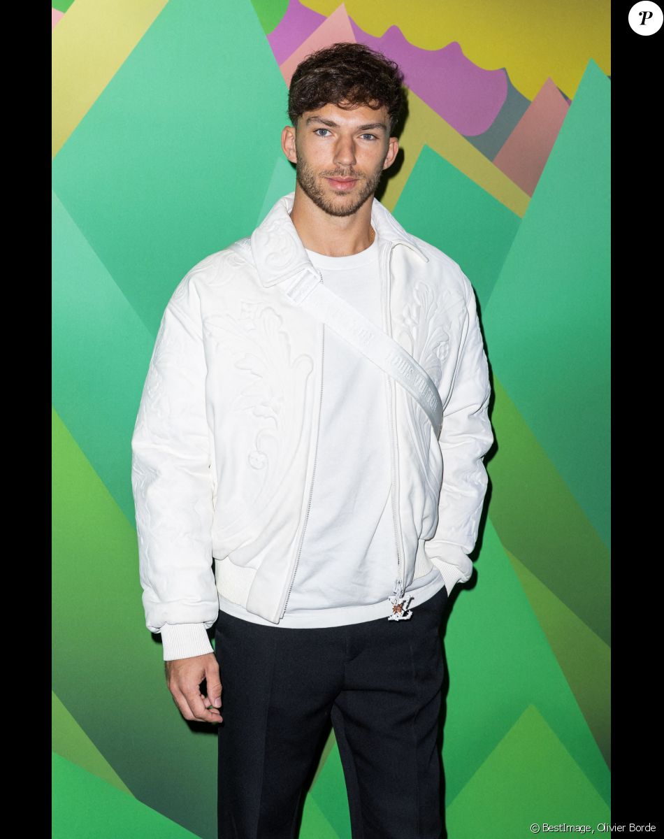 Pierre Gasly au photocall du défilé Louis Vuiton lors de la Fashion Week Homme automne-hiver 2023/24 de Paris, France, le 19 janvier 2023. © Olivier Borde/Bestimage