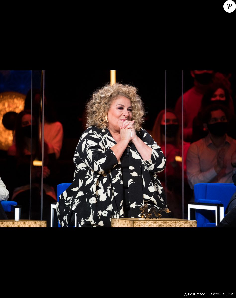 Exclusif - Marianne James - Enregistrement de l'émission "La Boîte à Secrets", présentée par F.Bollaert et qui sera diffusée le 22 janvier sur France 3. Le 18 janvier 2021 © Tiziano Da Silva / Bestimage