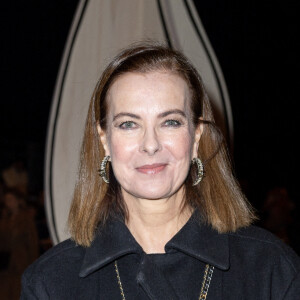 Carole Bouquet - Front Row au deuxième défilé de mode Haute-Couture Chanel au Grand Palais Éphémère lors de la Fashion Week Printemps-été 2023 de Paris, France, le 24 janvier 2023. © Olivier Borde/Bestimage 