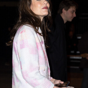 Charlotte Casiraghi - Front Row au deuxième défilé de mode Haute-Couture Chanel au Grand Palais Éphémère lors de la Fashion Week Printemps-été 2023 de Paris, France, le 24 janvier 2023. © Olivier Borde/Bestimage 