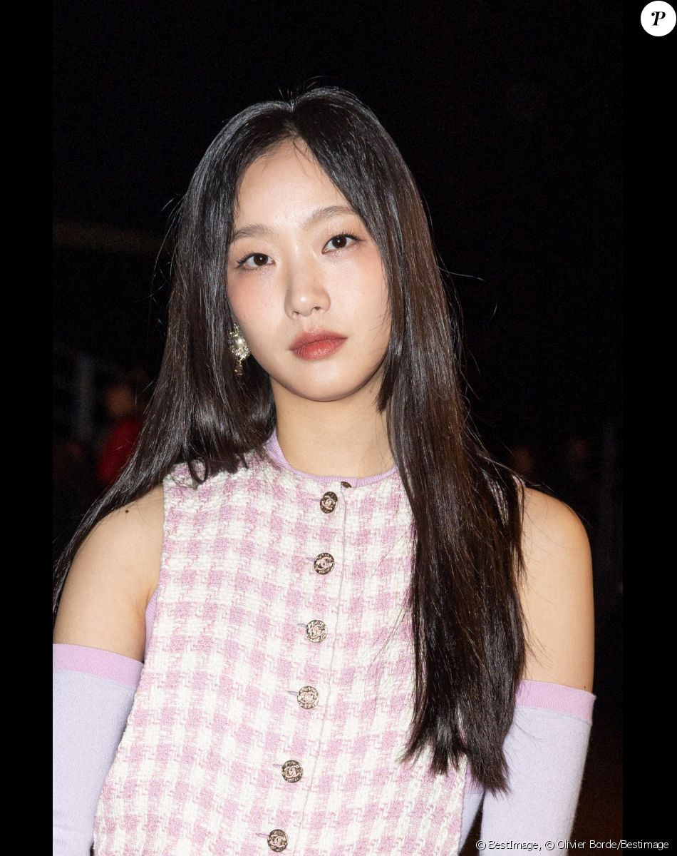 Kim Go-Eun - Front Row au deuxième défilé de mode Haute-Couture Chanel au Grand Palais Éphémère lors de la Fashion Week Printemps-été 2023 de Paris, France, le 24 janvier 2023. © Olivier Borde/Bestimage
