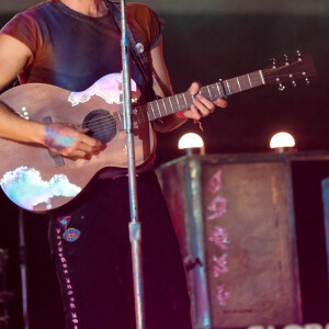 Chris Martin lors du concert Global Citizens 2021 au coeur de Central Park à New York City, New York, etats-Unis, le 25 septembre 2021. 