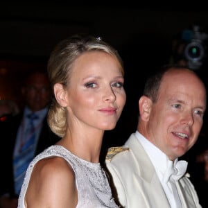 Soirée à l'occasion du mariage religieux du prince Albert II de Monaco et de la princesse Charlène en 2011