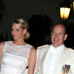 Soirée à l'occasion du mariage religieux du prince Albert II de Monaco et de la princesse Charlène en 2011