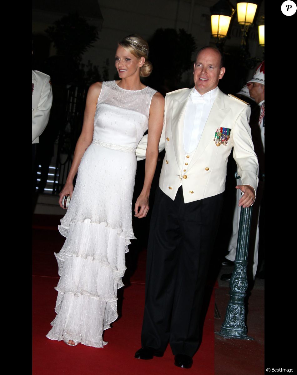 Soirée à l'occasion du mariage religieux du prince Albert II de Monaco et de la princesse Charlène en 2011