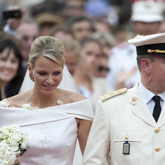 Albert et Charlène de Monaco - Mariage religieux du prince Albert II de Monaco et de la princesse Charlène en 2011