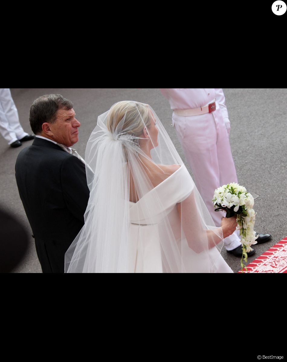 Albert et Charlène de Monaco - Mariage religieux du prince Albert II de Monaco et de la princesse Charlène en 2011