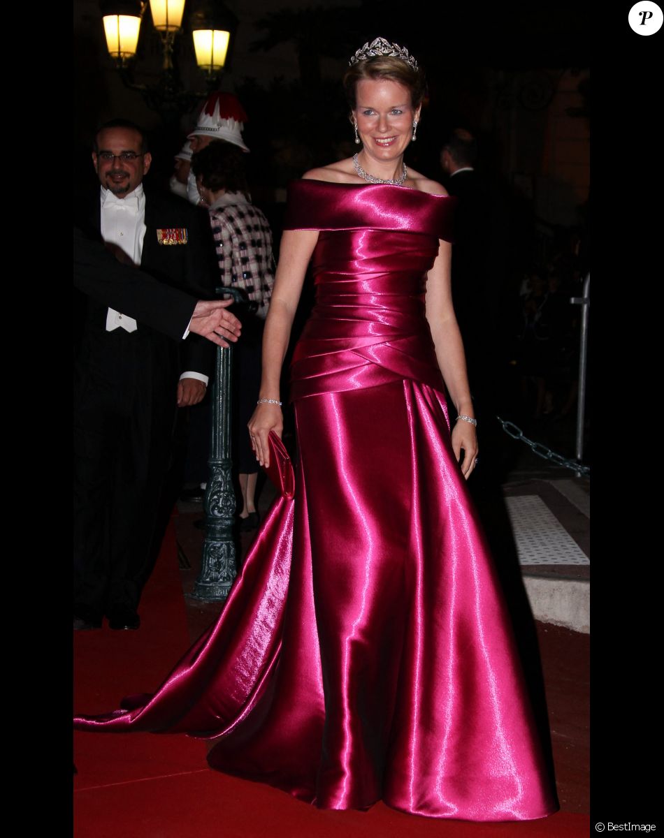 Mathilde de Belgique - Mariage de la princesse Charlene et du prince Albert de Monaco
