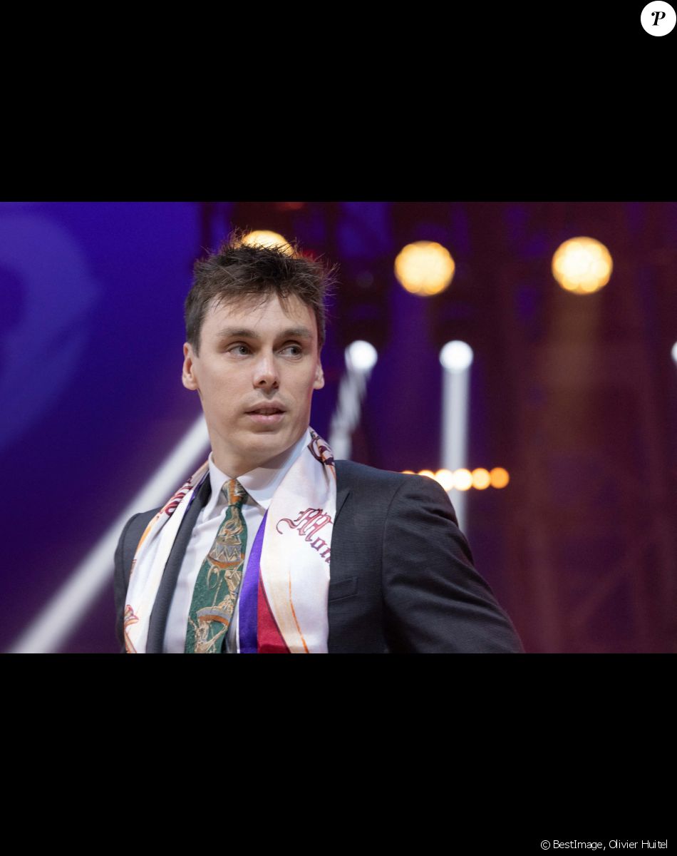 Louis Ducruet - Remise des prix lors du 4ème jour du 45ème Festival International du Cirque de Monte Carlo sous le chapiteau Fontvieille à Monaco. © Olivier Huitel/Pool/Bestimage