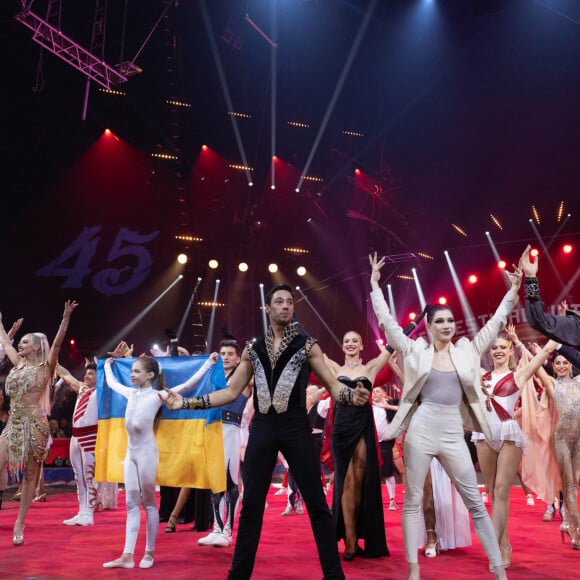 - Remise des prix lors du 4ème jour du 45ème Festival International du Cirque de Monte Carlo sous le chapiteau Fontvieille à Monaco le 24 janvier 2023. © Olivier Huitel/Pool/Bestimage 