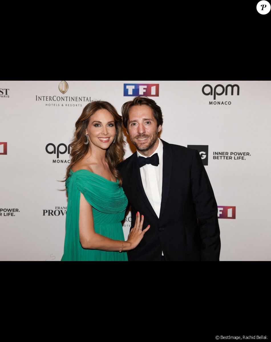 Ophélie Meunier et son mari Mathieu Vergne lors du gala de l'association "Les bonnes fées" à l'InterContinental Paris le 14 juin 2022. © Rachid Bellak / Bestimage