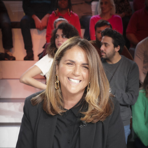 Exclusif - Valérie Bénaïm - Sur le plateau de l'émission TPMP (Touche Pas à Mon Poste) présentée en direct par C.Hanouna et diffusée sur C8 - Paris le 23/01/2023 - © Jack Tribeca / Bestimage