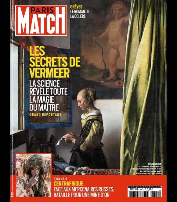 Couverture du magazine "Paris Match", jeudi 26 janvier 2023.