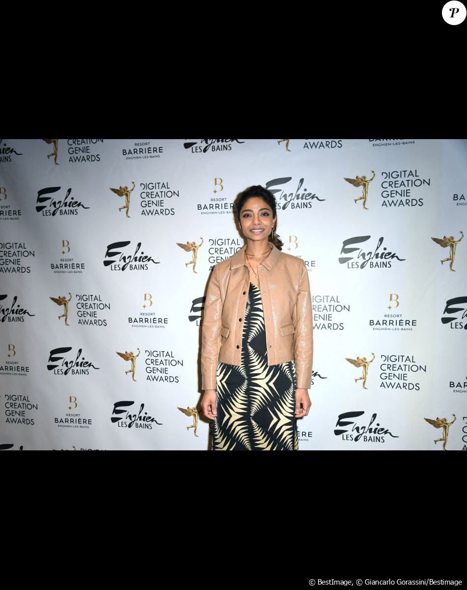 Exclusif - Rani Bheemuck - Photocall de la cérémoie des Génie Awards au casino Barrière de Enghien Les Bains le 25 janvier 2023. © Giancarlo Gorassini/Bestimage