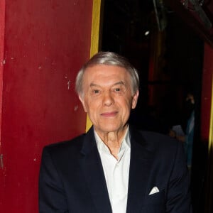 Exclusif - Salvatore Adamo - Backstage de l'enregistrement de l'émission "Chantons Aznavour" aux Folies Bergère à Paris, diffusée le 10 décembre à 21h05 sur France 3. © Pierre Perusseau / Bestimage 