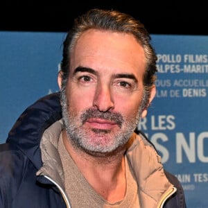 Jean Dujardin lors de l'avant-première du film "Les Chemins Noirs", dans lequel il a le rôle principal, réalisé par Denis Imbert, au cinéma Pathé Gare du Sud à Nice, le 26 janvier 2023. © Bruno Bebert/Bestimage