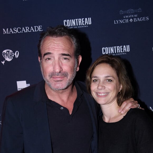 Exclusif - Jean Dujardin et sa femme Nathalie Péchalat - After party du film Mascarade au club privé NO.PI à Paris le 20 octobre 2022. © Rachid Bellak / Bestimage