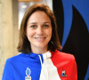 Nathalie Péchalat - Diffusion de la cérémonie d'ouverture des jeux olympiques de Pékin 2022. © Veeren / Bestimage