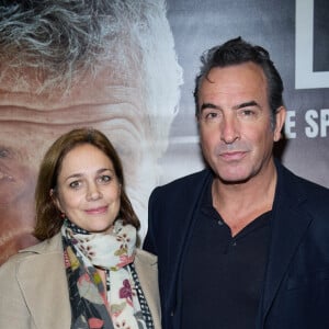 Exclusif - Jean Dujardin et sa femme Nathalie Péchalat - Photocall - Spectacle symphonique Claude Lelouch "D'un film à l'autre" au Palais des Congrès de Paris le 14 novembre 2022. © Moreau / Rindoff / Bestimage