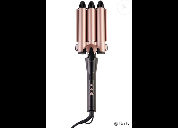 A vous les belles ondulations avec ce fer à boucler Okoia Hair-Wavert
