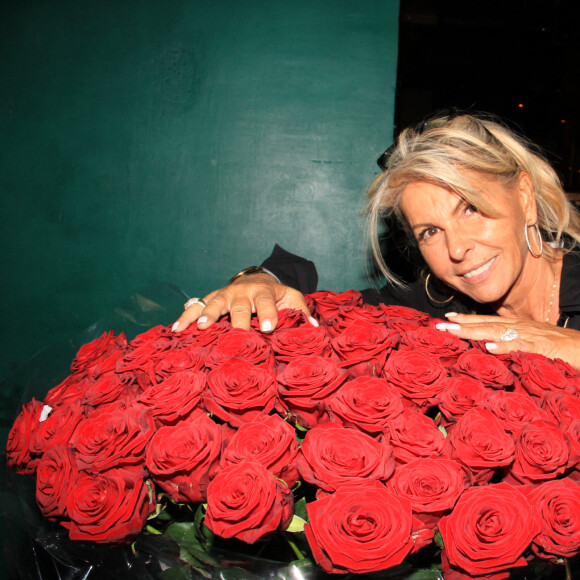 Exclusif - Caroline Margeridon - Caroline Margeridon fête son 56ème anniversaire au restaurant "Manko" à Paris le 29 septembre 2022. © Philippe Baldini/Bestimage