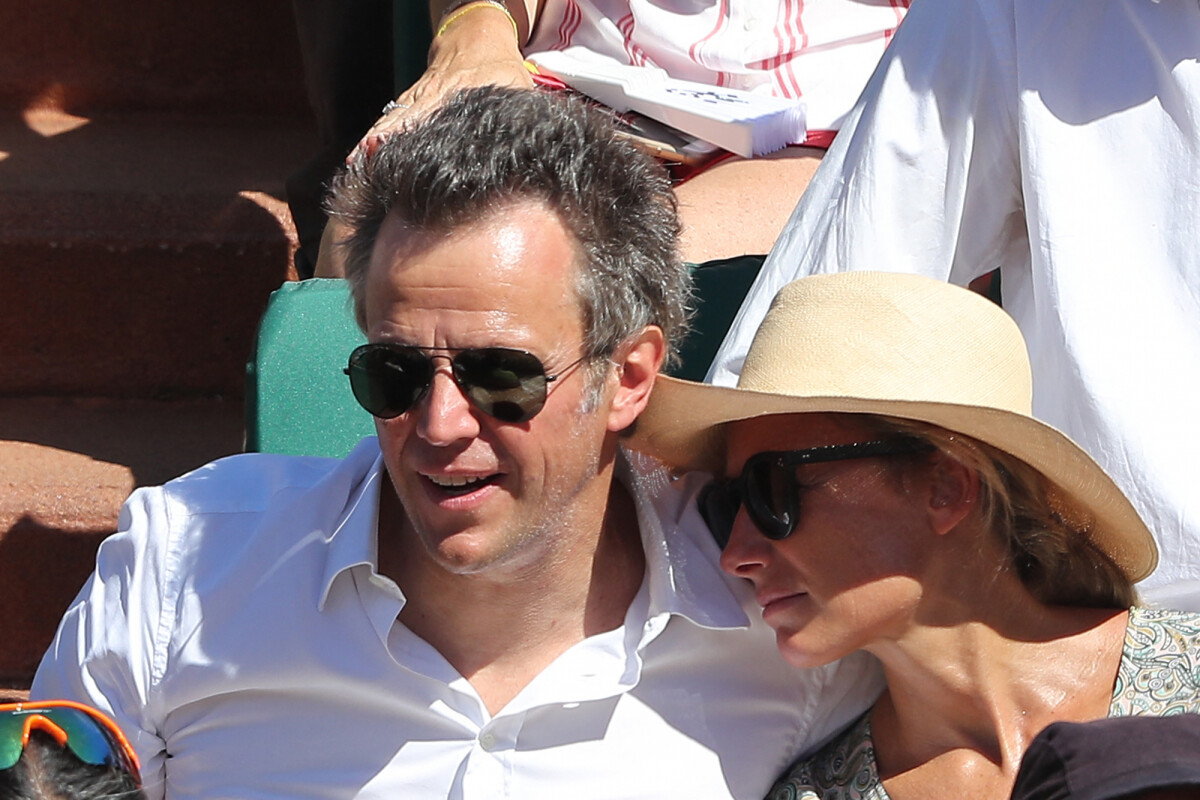 Photo : Arthur Sadoun et sa femme Anne Sophie Lapix - Personnalités