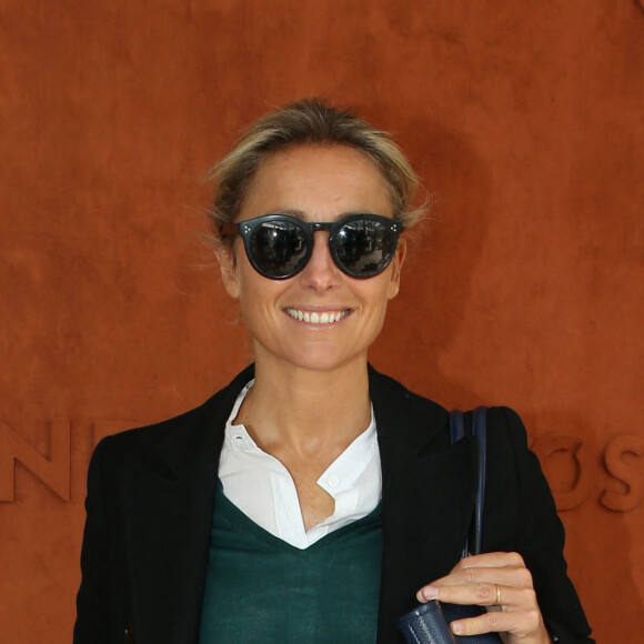 Anne-Sophie Lapix - Célébrités dans le village des internationaux de France de tennis de Roland Garros à Paris, France, le 8 juin 2019. ©Jacovides-Moreau / Bestimage 