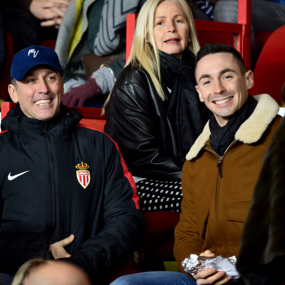Daniel Ducruet et son fils ainé, Michaël durant la première édition de la Fight Aids Cup, un match de football caritatif au stade Louis II le 20 janvier 2020 © Bruno Bebert/Bestimage