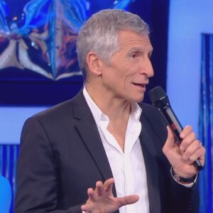 Nagui choqué par l'anecdote de Mélanie dans "N'oubliez pas les paroles", le 31 janvier 2023, sur France 2