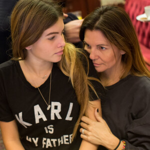 Exclusif - Thylane Blondeau et sa mère Véronika Loubry - Avant-première du film "Belle et Sébastien : l'aventure continue" au Gaumont Opéra à Paris, le 29 novembre 2015. © Romuald Meigneux / Bestimage 