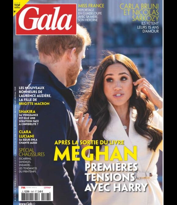 Couverture du magazine "Gala" du 2 février 2023
