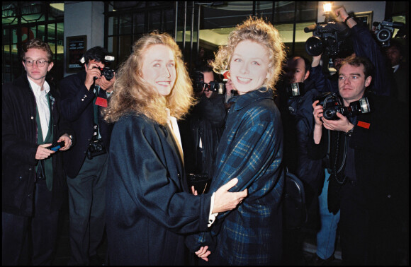 Brigitte Fossey et sa fille Marie Adam - Nuit des Molières en 1995