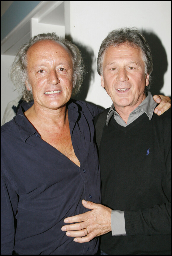 Didier Barbelivien et Gerard Lenorman à l'Olympia.
