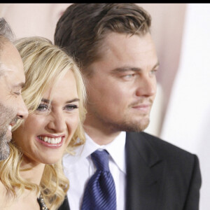 Kate Winslet, Sam Mendes et Leonardo DiCaprio - Avant-première des Noces Rebelles à Los Angeles, décembre 2008.