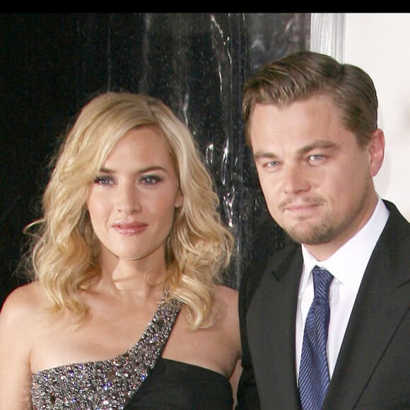 Kate Winslet et Leonardo DiCaprio - Avant-première des Noces Rebelles à Los Angeles, décembre 2008.