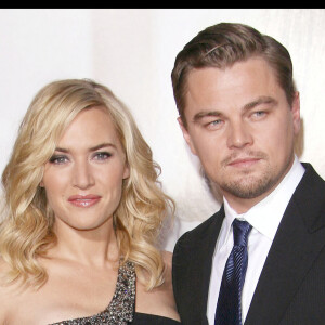 Kate Winslet et Leonardo DiCaprio - Avant-première des Noces Rebelles à Los Angeles, décembre 2008.