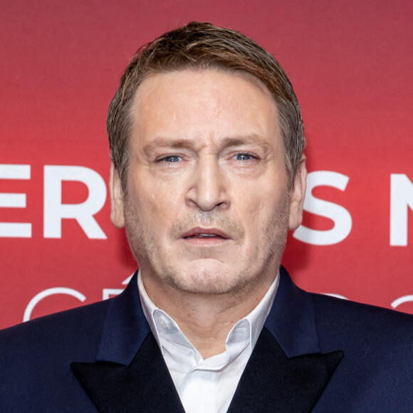 Benoît Magimel au photocall du dîner des nommés au Cesar 2023 au Fouquet's à Paris le 6 février 2023. © Olivier Borde / Bestimage