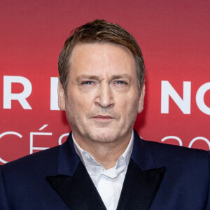 Benoît Magimel au photocall du dîner des nommés au Cesar 2023 au Fouquet's à Paris le 6 février 2023. © Olivier Borde / Bestimage