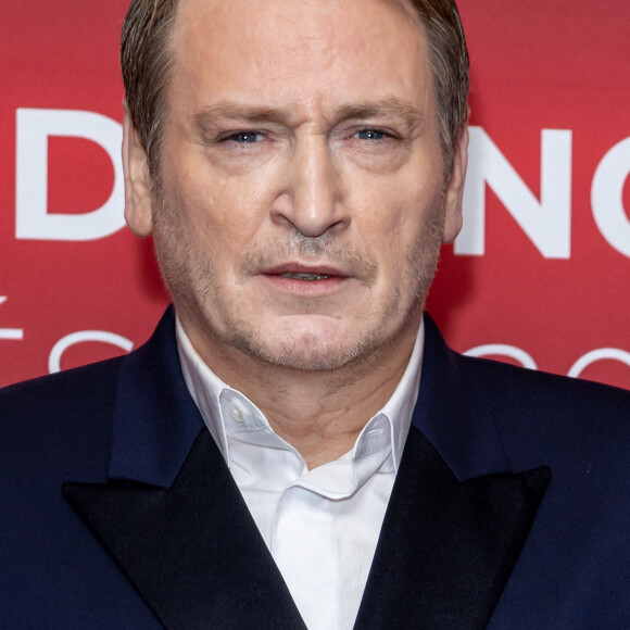 Benoît Magimel au photocall du dîner des nommés au Cesar 2023 au Fouquet's à Paris le 6 février 2023. © Olivier Borde / Bestimage