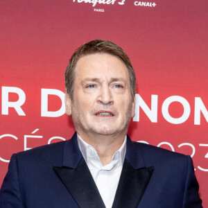 Benoît Magimel au photocall du dîner des nommés au Cesar 2023 au Fouquet's à Paris le 6 février 2023. © Olivier Borde / Bestimage