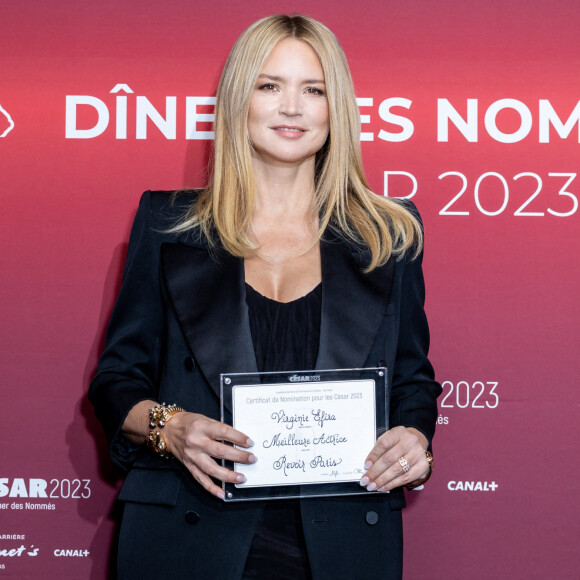 Virginie Efira au photocall du dîner des nommés au Cesar 2023 au Fouquet's à Paris le 6 février 2023. © Olivier Borde / Bestimage