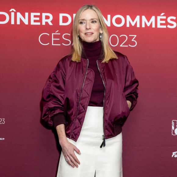 Lea Drucker au photocall du dîner des nommés aux Cesar 2023 au Fouquet's à Paris le 6 février 2023. © Federico Pestellini / Panoramic / Bestimage