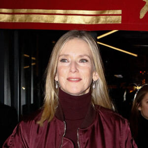 Exclusif - Léa Drucker (en Chloé, Boucheron et Louboutin) - Arrivés au dîner des nommés aux Cesar au Fouquet's à Paris le 6 février 2023. © Christophe Clovis / Bestimage