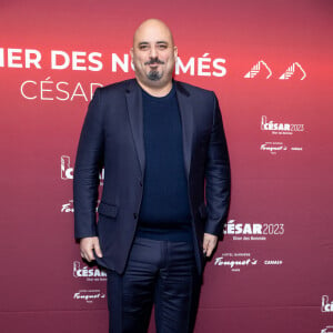 Jérôme Commandeur au photocall du dîner des nommés au Cesar 2023 au Fouquet's à Paris le 6 février 2023. © Olivier Borde / Bestimage