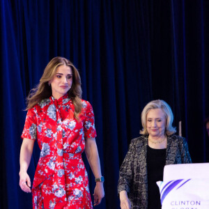 La reine Rania de Jordanie assiste au "Clinton Global Initiative" en marge de la 77ème assemblée générale des Nations Unies à New York, le 20 septembre 2022. 