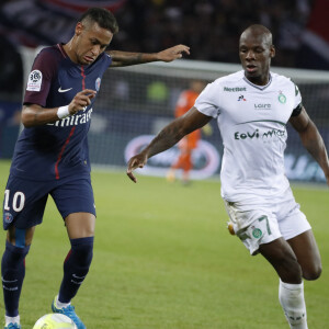 Neymar et Bryan Dabo. Photo : Henri Szwarc/ABACAPRESS.COM