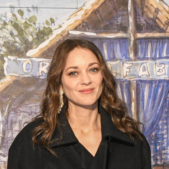 Marion Cotillard à l'avant-première du film "Asterix et Obelix: L'Empire du Milieu" au cinéma Pathé La Joliette à Marseille, France, le 28 janvier 2023. © Jean-René Santini/Bestimage