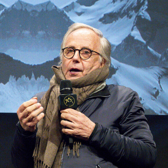 Fabrice Luchini sur la scène du 26ème festival international du film de comédie de l'Alpe d'Huez. © Sandrine Thesillat / Panoramic / Bestimage