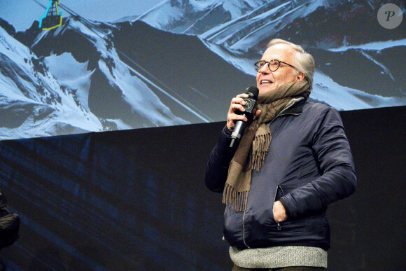 Fabrice Luchini sur la scène du 26ème festival international du film de comédie de l'Alpe d'Huez le 19 janvier 2023. © Sandrine Thesillat / Panoramic / Bestimage